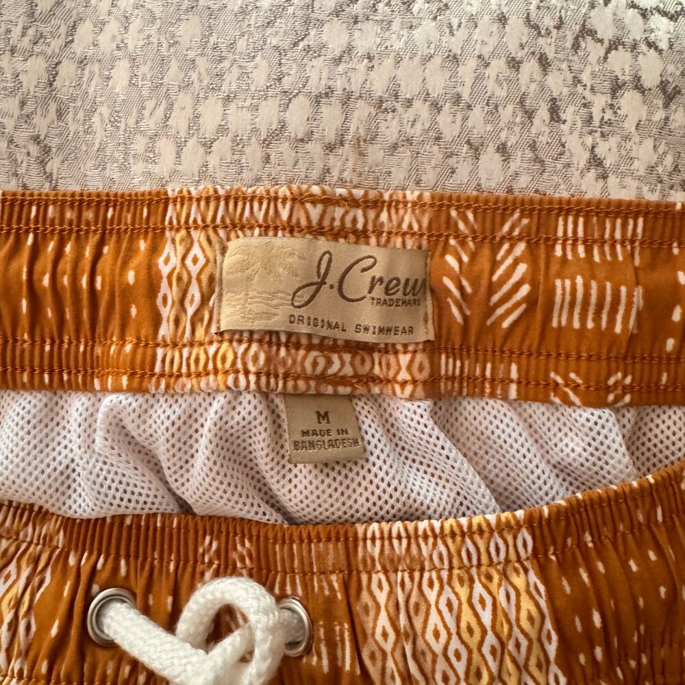 J. Crew 6" nylon blend swim trunk  / Size Medium Brand New with Tags - Picture 4 of 7
